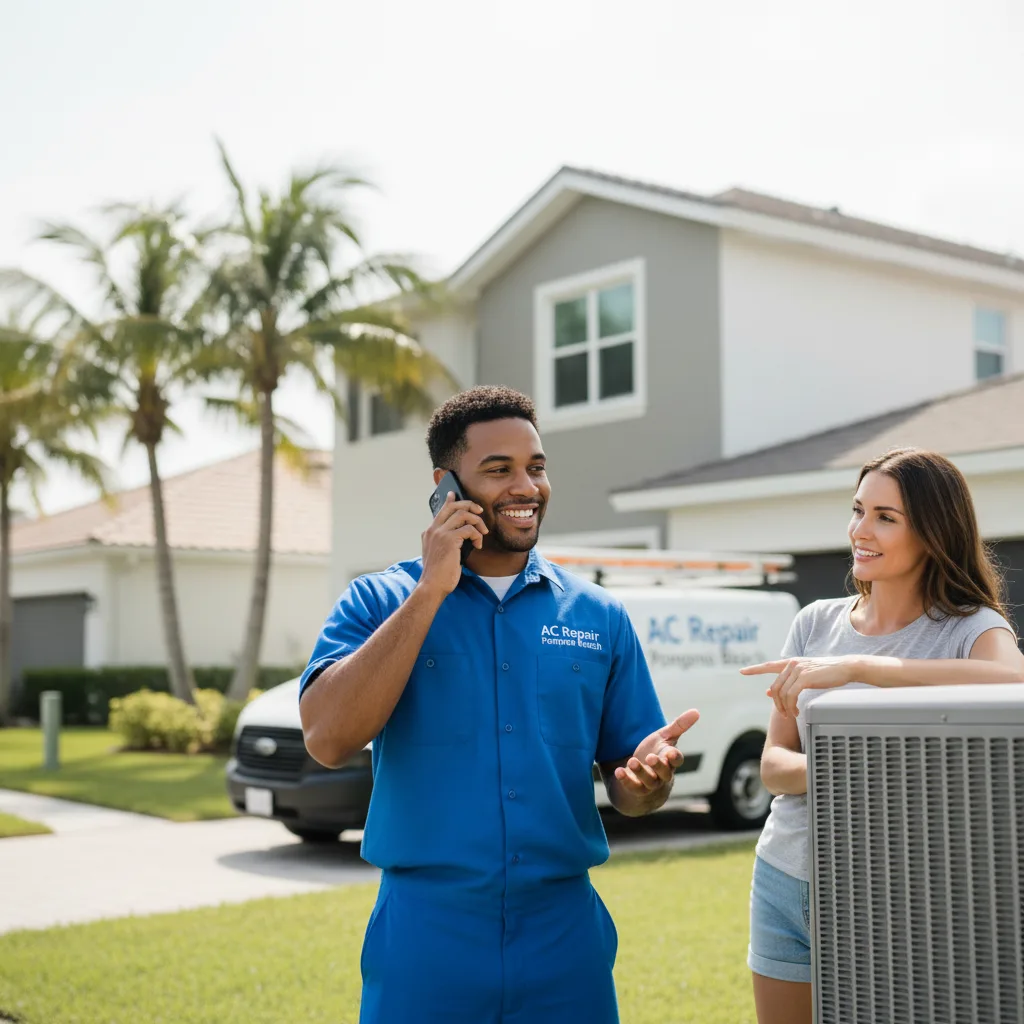 AC Repair Pompano Beach customer support in Snover
